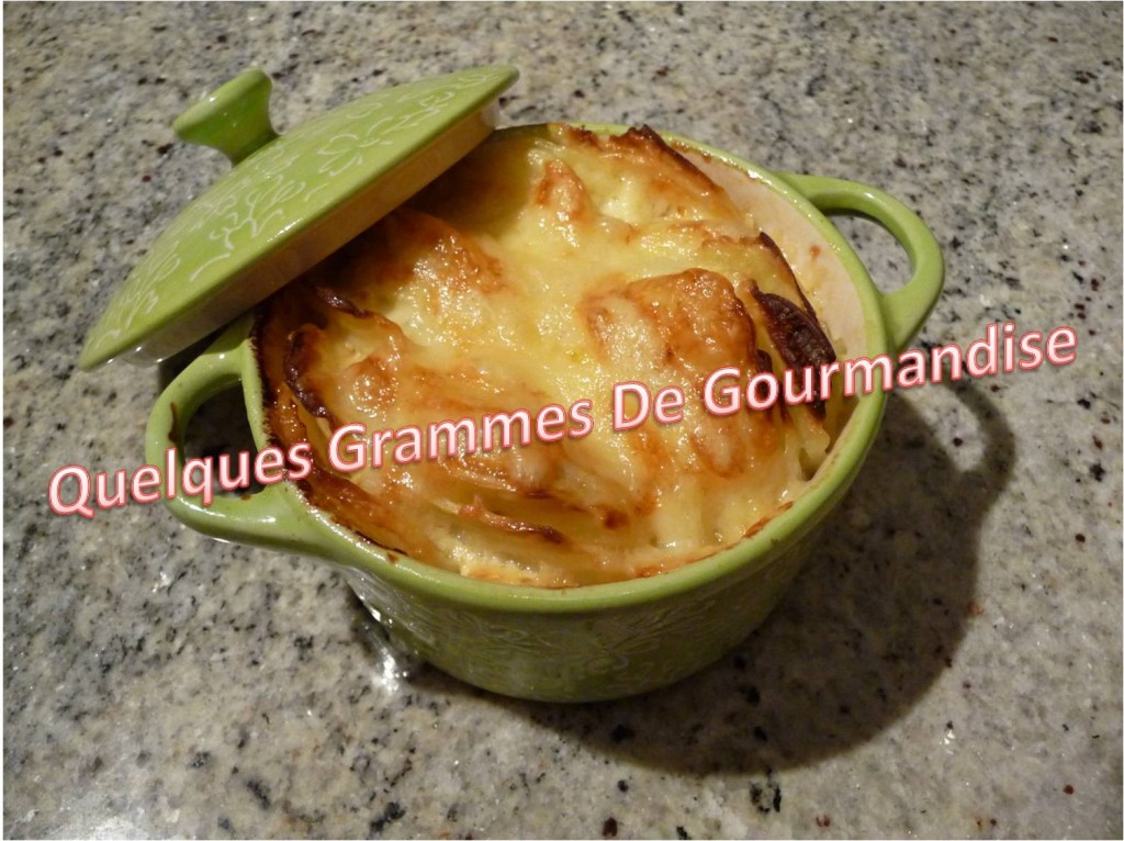 Gratin De Pommes De Terre Aux Deux Fromages Quelques