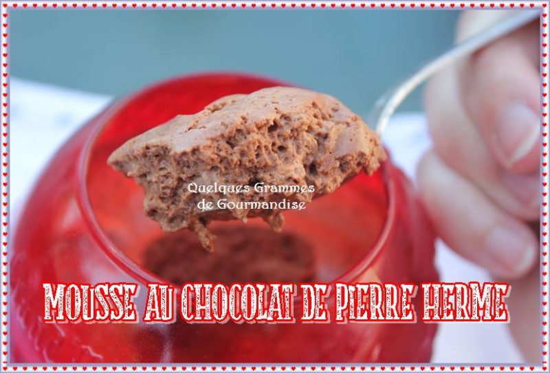 Mousse au chocolat de Pierre Hermé - recette de Chef