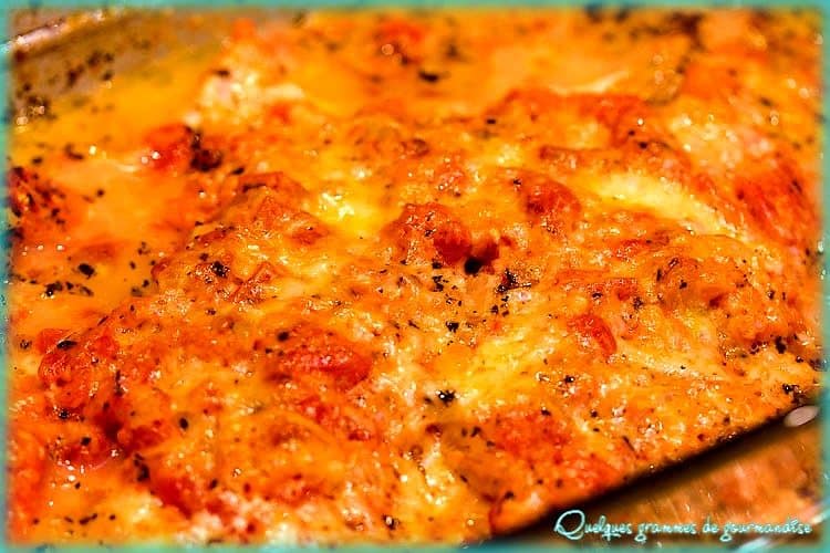 Escalopes De Dinde Gratinees A La Tomate Quelques Grammes De