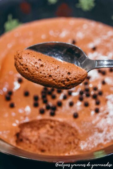 Mousse au chocolat de Christophe Michalak