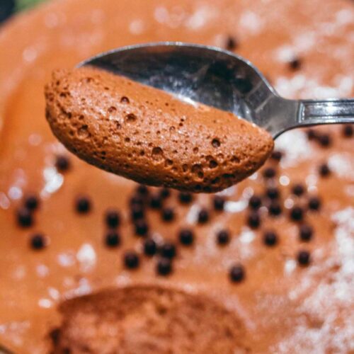 Mousse au chocolat de Christophe Michalak