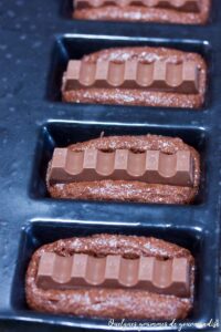 Financiers au chocolat kinder