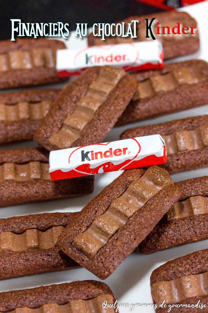 financiers chocolat kinder weill qgdg