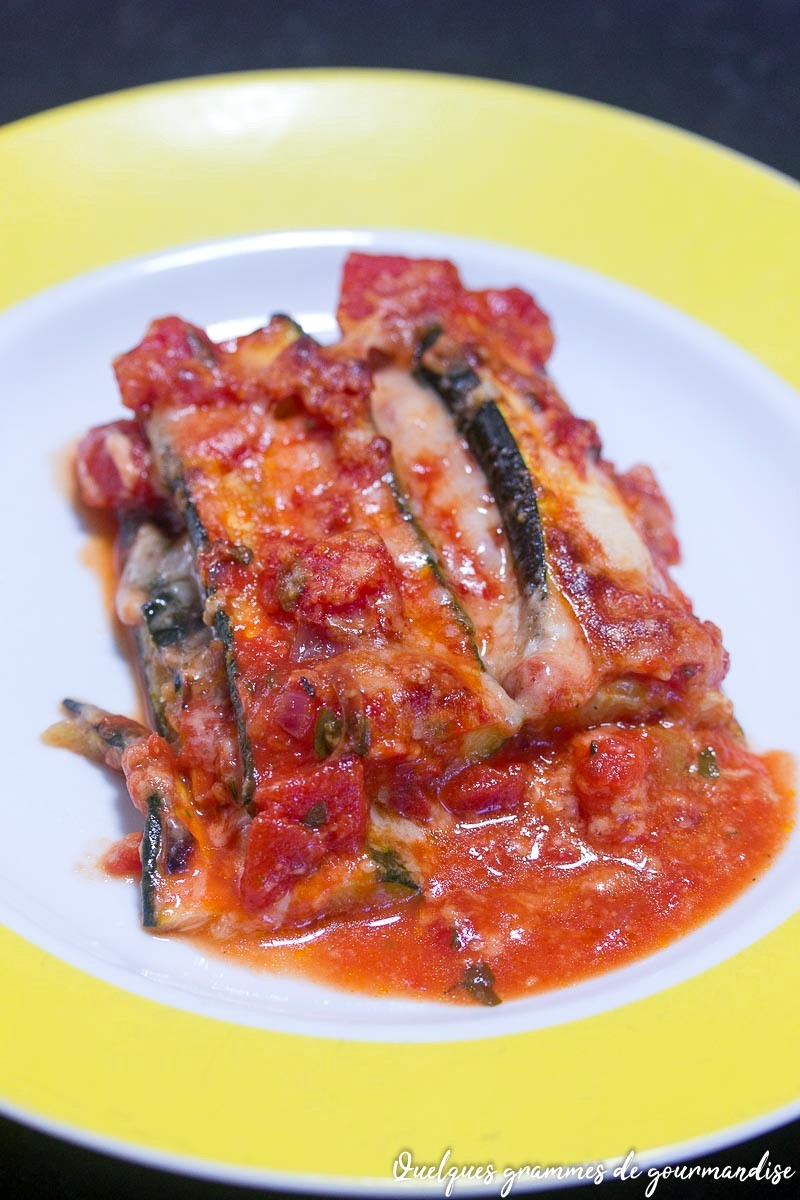 Parmigiana de courgettes