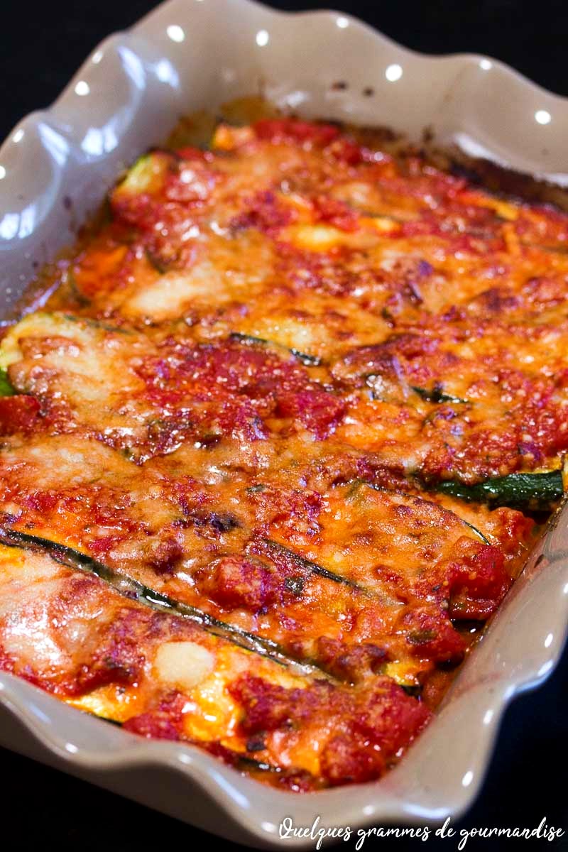 Parmigiana de courgettes