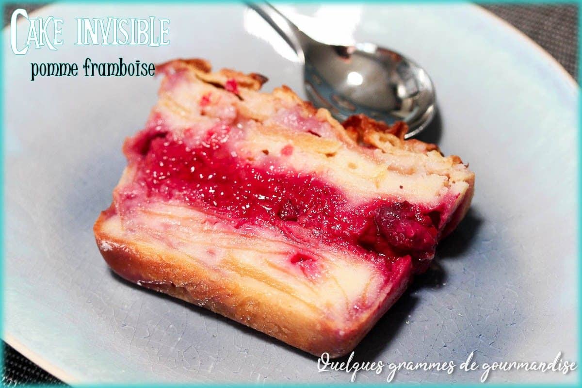 Cake Invisible Pomme Framboise Quelques Grammes De Gourmandise
