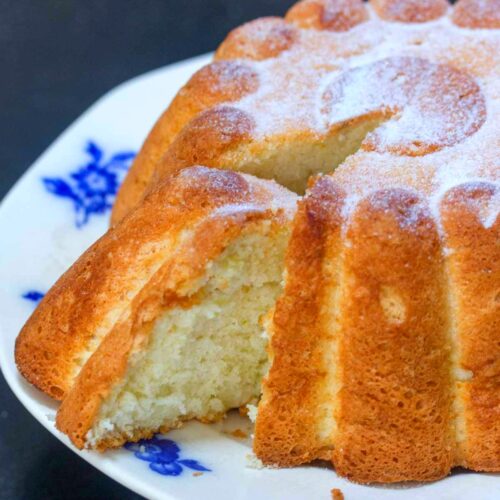 Gâteau neige aux blancs d'oeufs