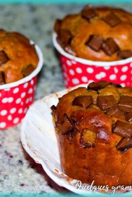 Muffins à la farine de cacahuète