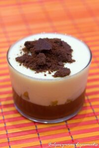 Mousse au rhum ananas et chocolat