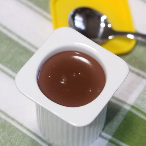 Petits pots de crème au Nesquik