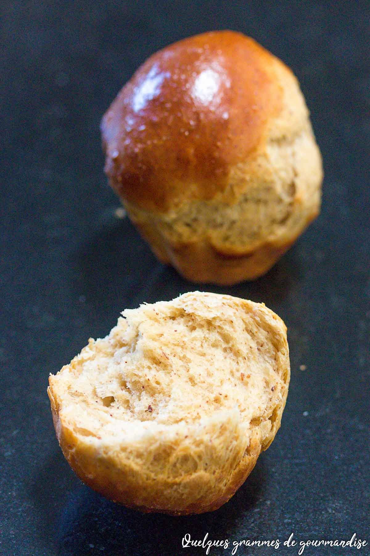 Brioche à la purée d'amande