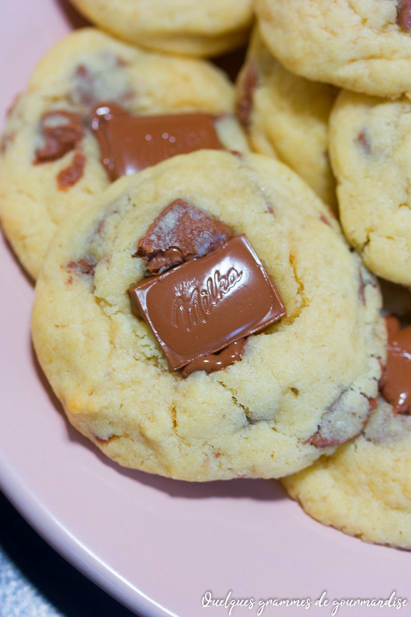 Cookies au chocolat Milka