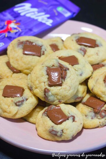 Cookies au chocolat Milka