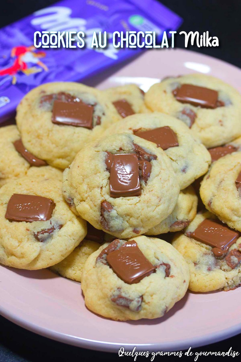 Cookies au chocolat Milka