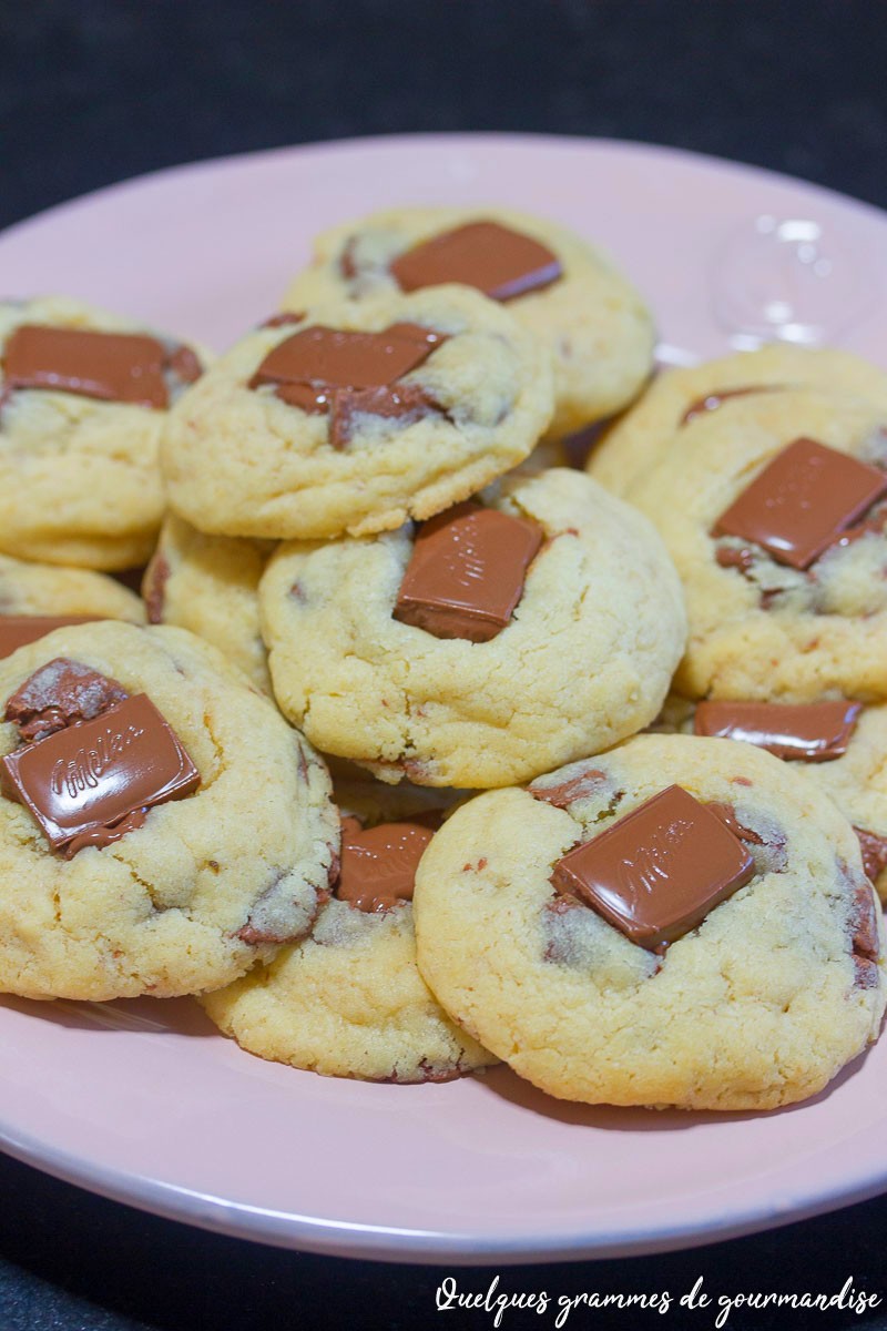 Cookies au chocolat Milka