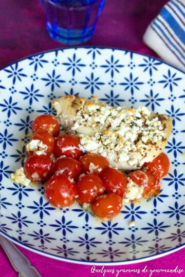 Filets de poulet gratinés à la feta