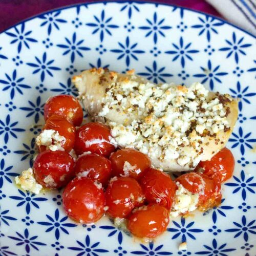 Filets de poulet gratinés à la feta