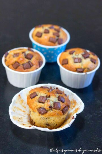 Muffins Starbucks aux pépites de chocolat