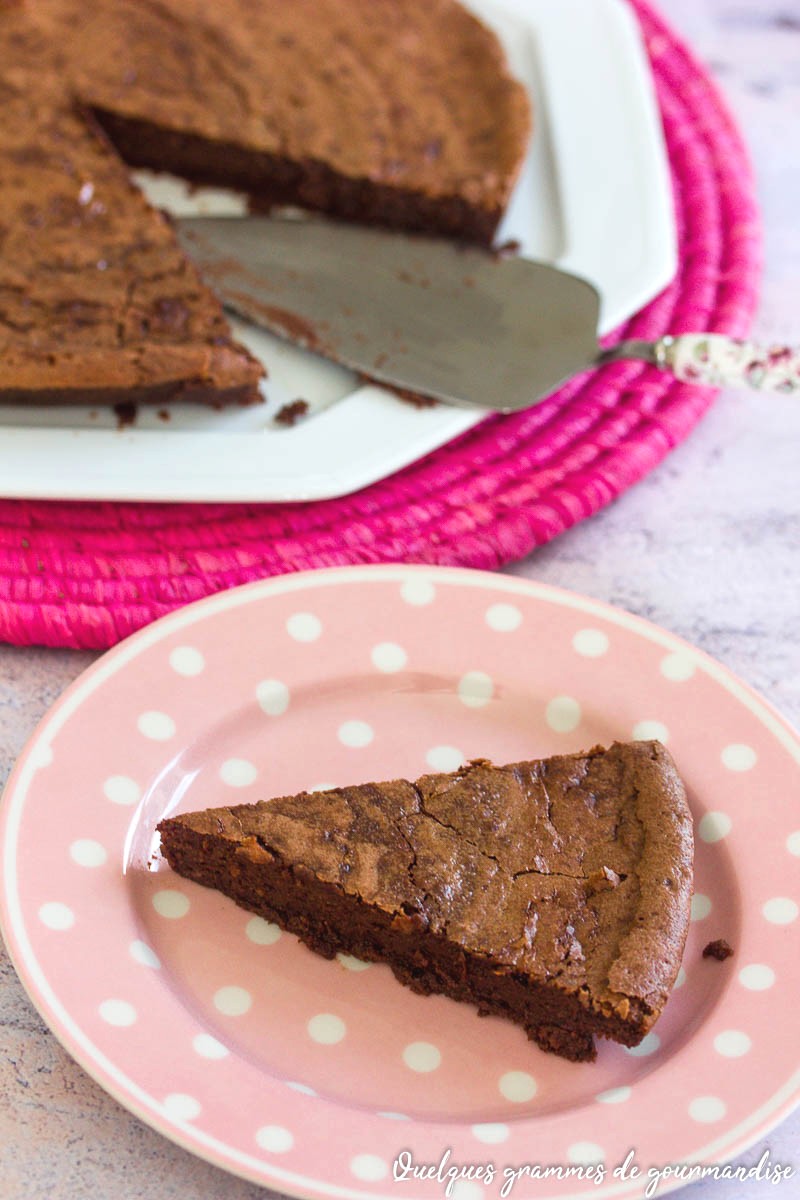 Gâteau au chocolat sans farine