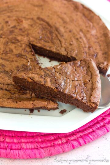 Gâteau au chocolat sans farine