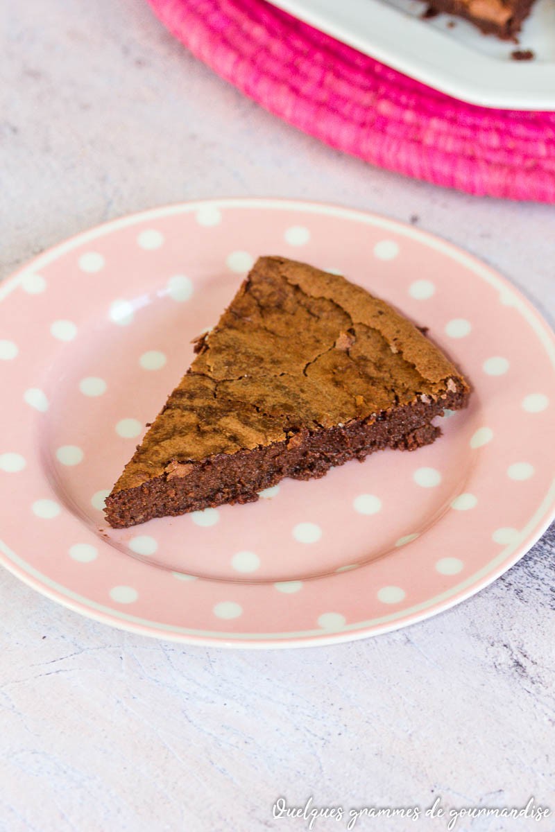 Gâteau au chocolat sans farine